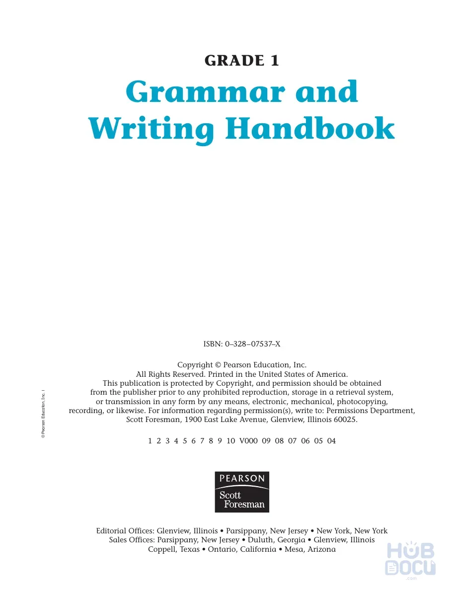 Grammar and Writing Handbook - Grade 1 - SE 156p.pdf