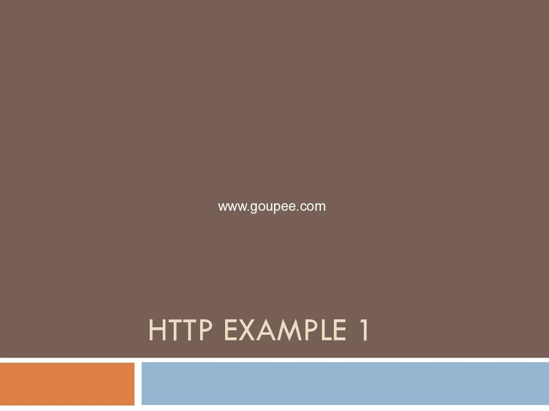 Slide Web thế hệ mới - Chapter 12 http basic examples